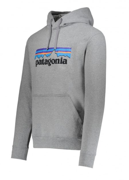 Patagonia-P-6 Logo Uprisal Hoodie Gravel Heather - Imagen 4