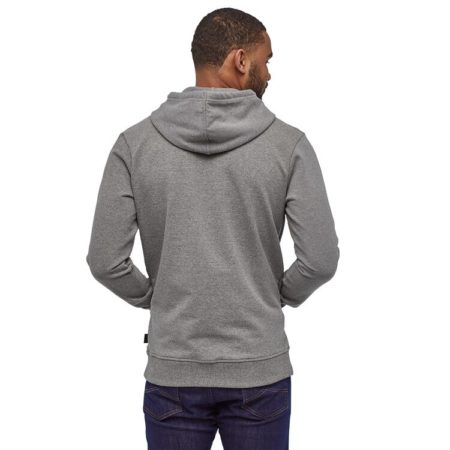 Patagonia-P-6 Logo Uprisal Hoodie Gravel Heather - Imagen 3
