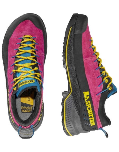 La Sportiva- TX4 R Woman Fucsia/Giallo - Imagen 4